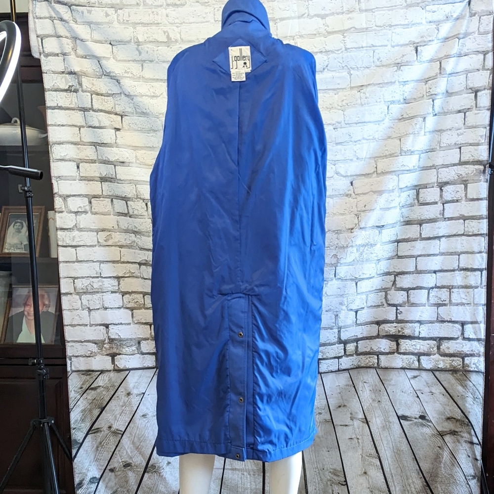 80s J Gallery "Snappy" Trench Coat FIRM PRICE! - Picture 11 of 13